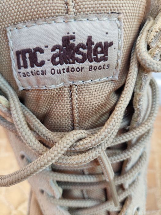 Bocanci militari, armată, combat,bej,crem