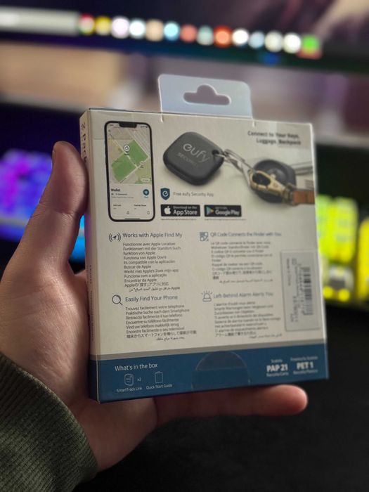 Dispozitiv localizare tracker - Eufy SmartTrack (2 buc)