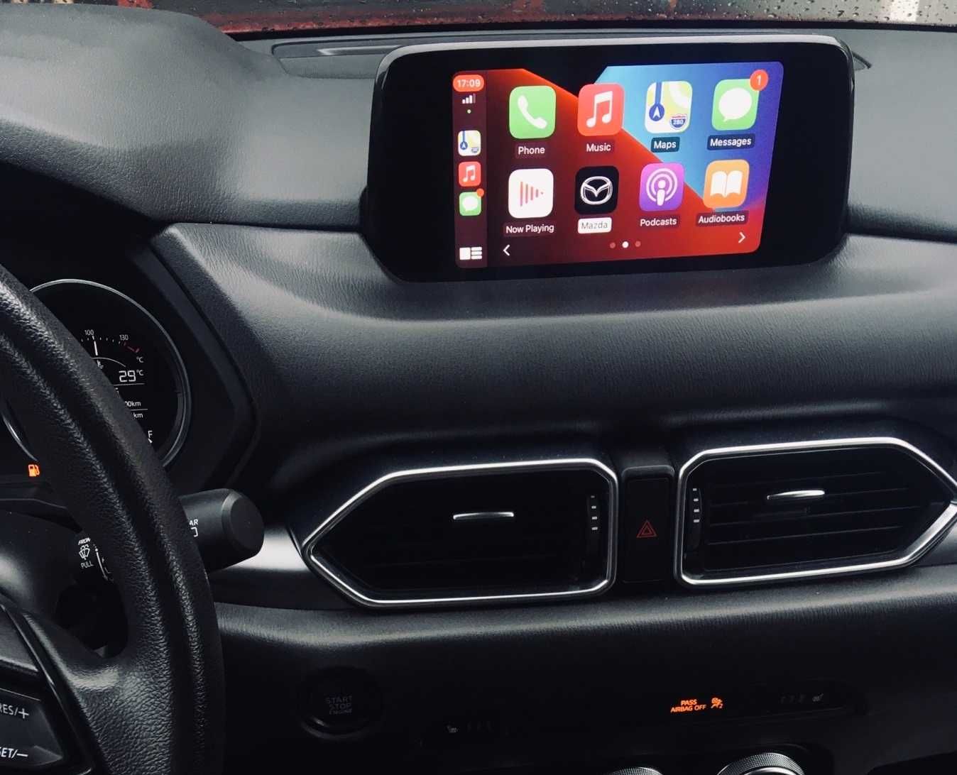 Connect1 MZD Активиране Apple CarPlay Android Auto 2024г Sd Card