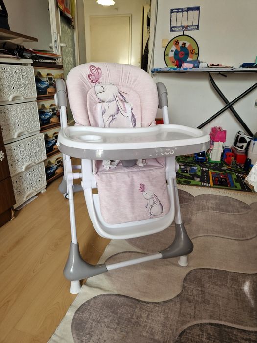 Столче за хранене Kikaboo + подарък музикален детски телевизор