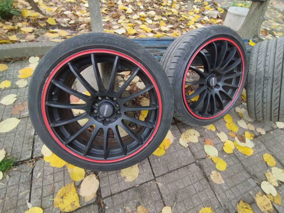 225/40/18///8jx18 Tenzo-r джанти с гуми 10 болта 5х100/5х114,3