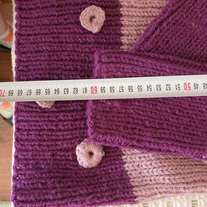 Дамски плетен пуловер