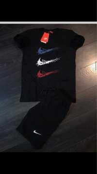 Compleu Nike tricou + pantaloni scurti/ lungi