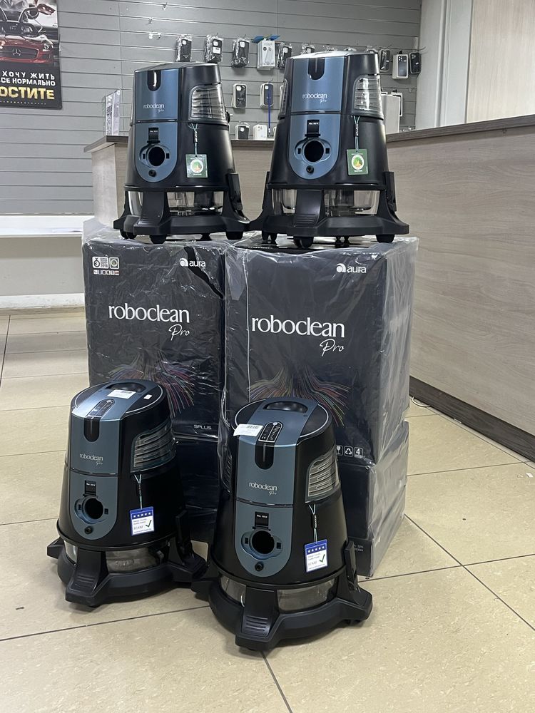 Новые пылесосы Roboclean Pro