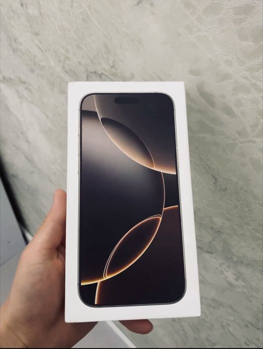 Iphone 16 pro max desert sim+esim