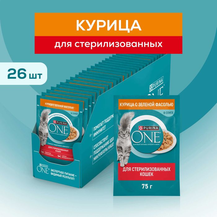 Влажный корм для кошек Purina ONE