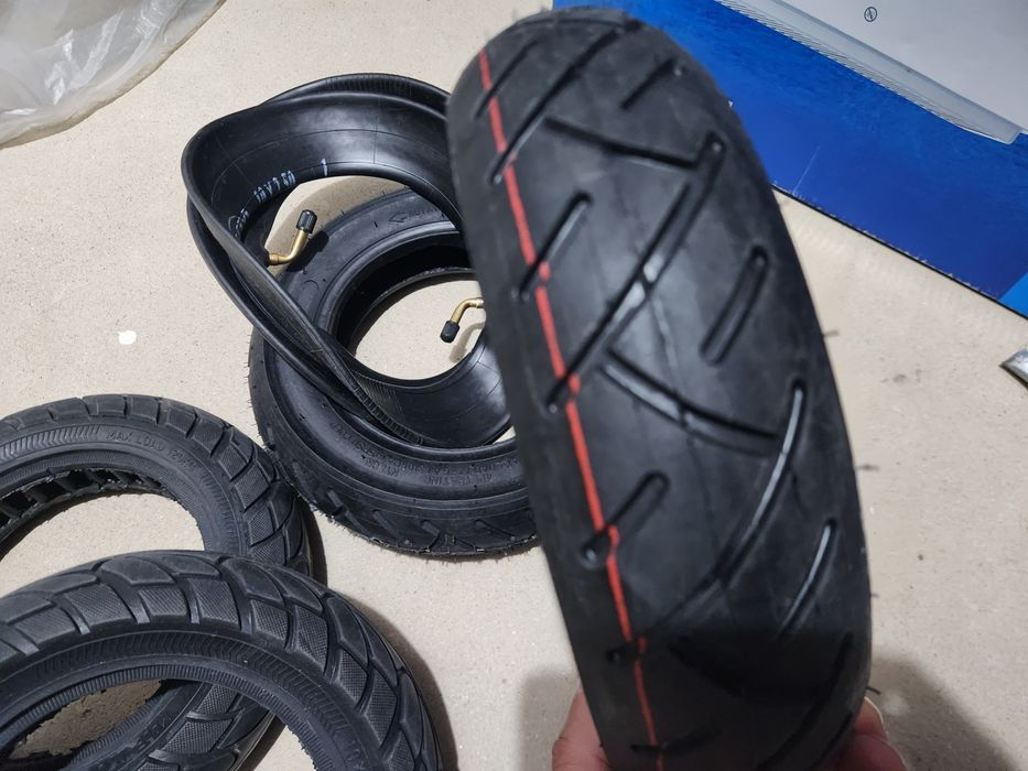 Anvelopa trorineta 10x2.5 cauciuc plin cauciuc trotineta