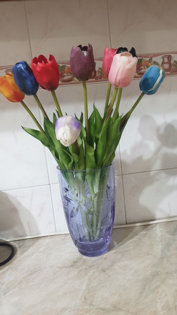 Подсвечники декоративные  цветы, веточки  и вазы
