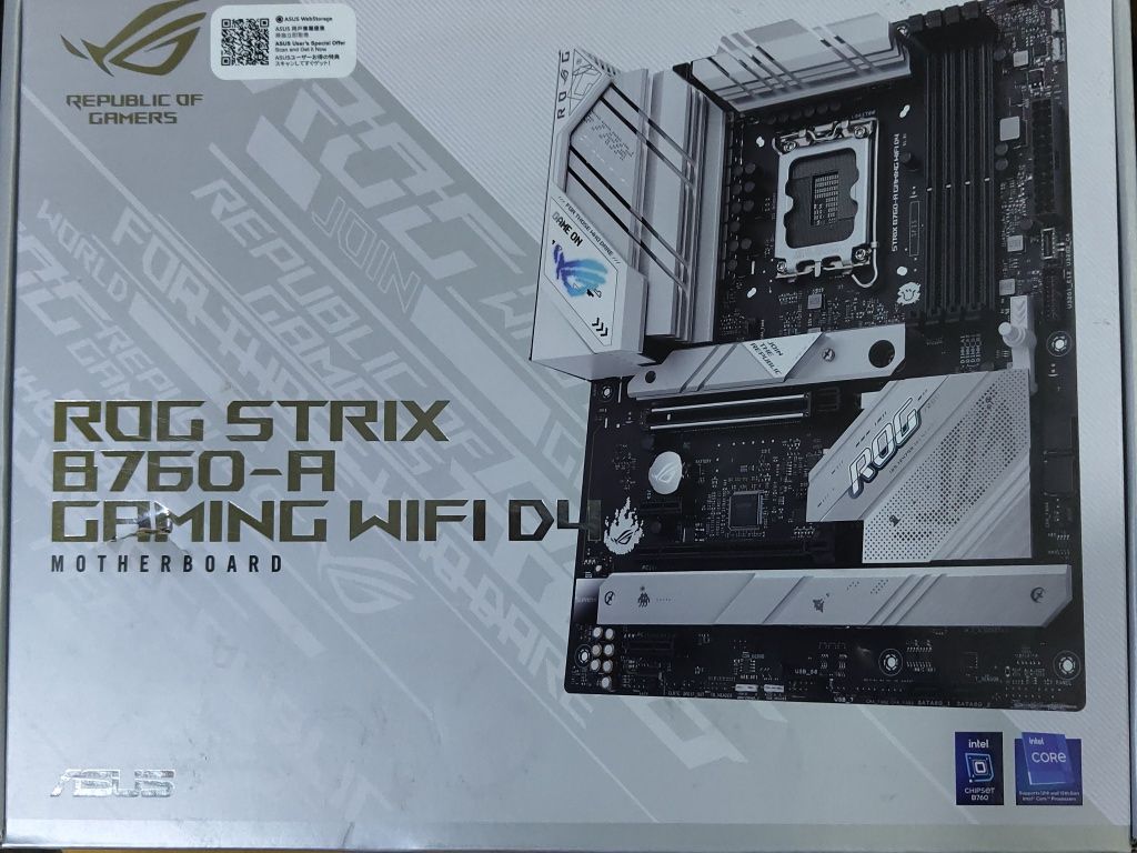 Placa de baza ASUS ROG STRIX B760-A GAMING WIFI DDR4 Socket 1700