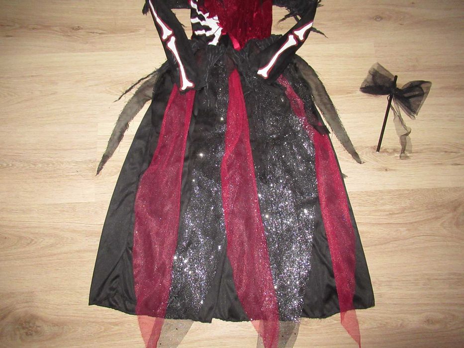 СТРАХОТНА Рокля с аксесоари за ХЕЛОУИН--116 номер