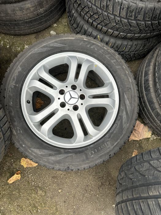 Джанти с зимни гуми за мерцедес 18/19