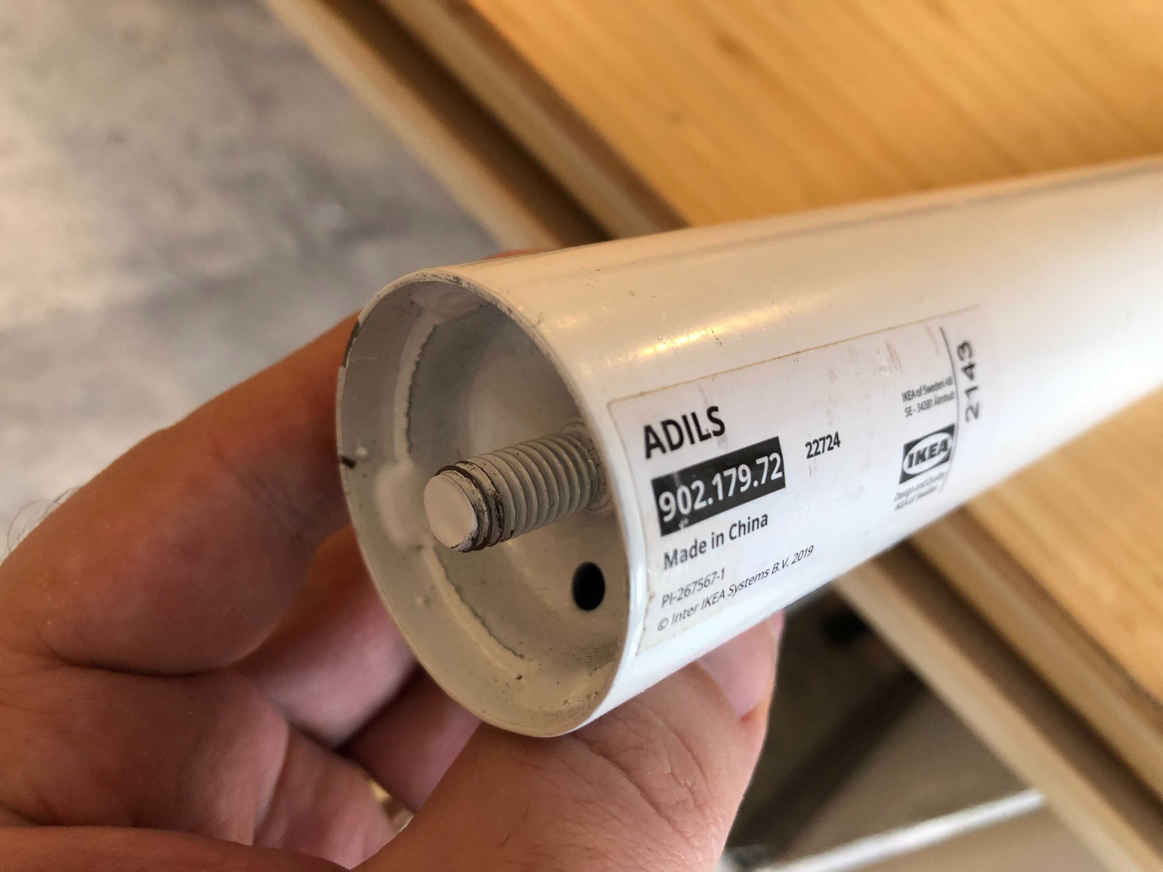 Маса (бюро) IKEA Anfallare с бели крака