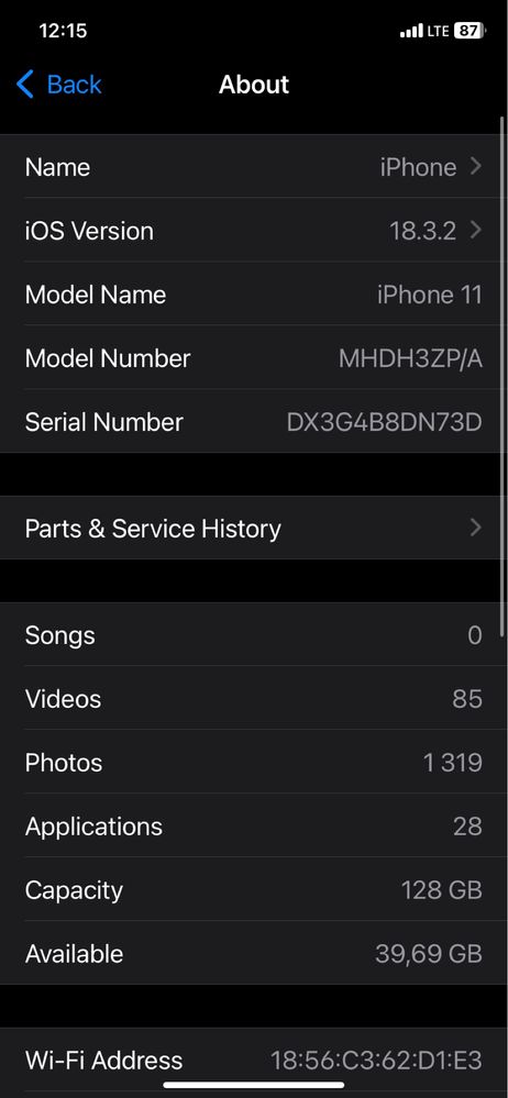 Iphone 11 128 Gb Black