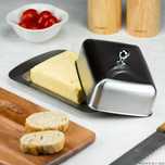 Untiera din inox, cu capac, 19x12,5x1cm, cutie pentru unt, Kinghoff