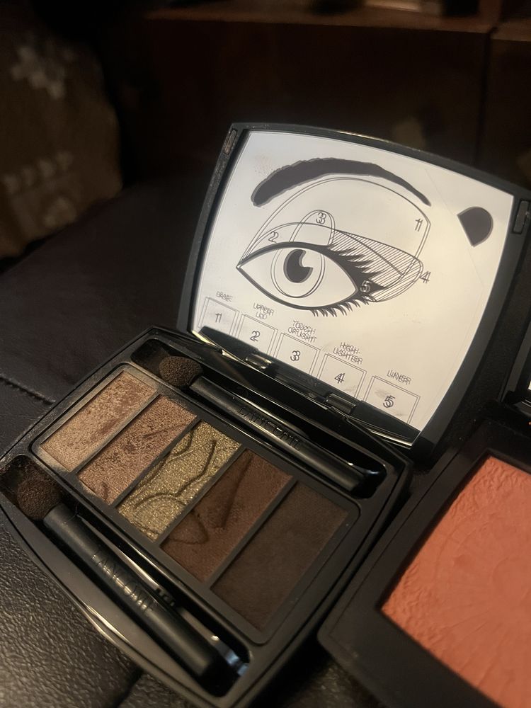 Сенки и руж на Dior и Lancome