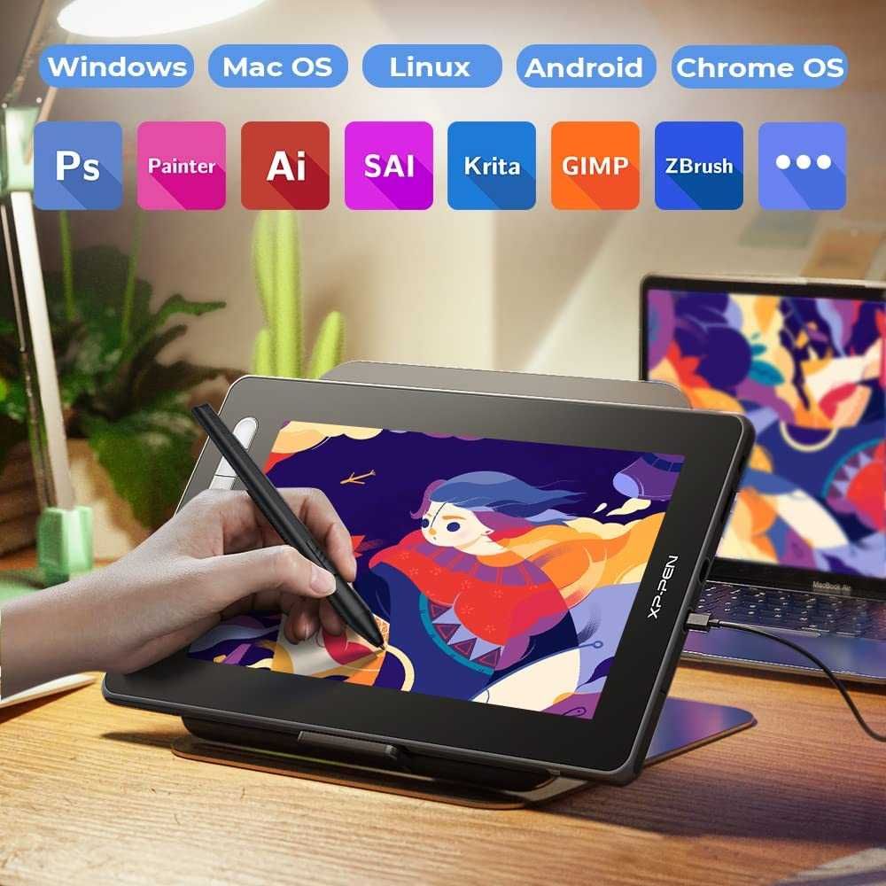 Графический планшет с экраном Xp-pen Artist 13 2е-поколение