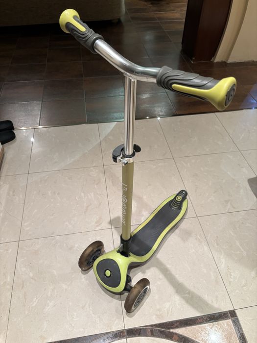 Тортинетка Globber, Сгъваема, Elite Delux, Зелен