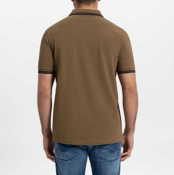 Fred Perry - Оригинална мъжка тениска с яка размер L
