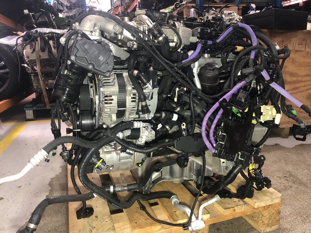 Motor complet BMW 4.0d, biturbo, MHEV, hibrid, 340 cp, B57D30B