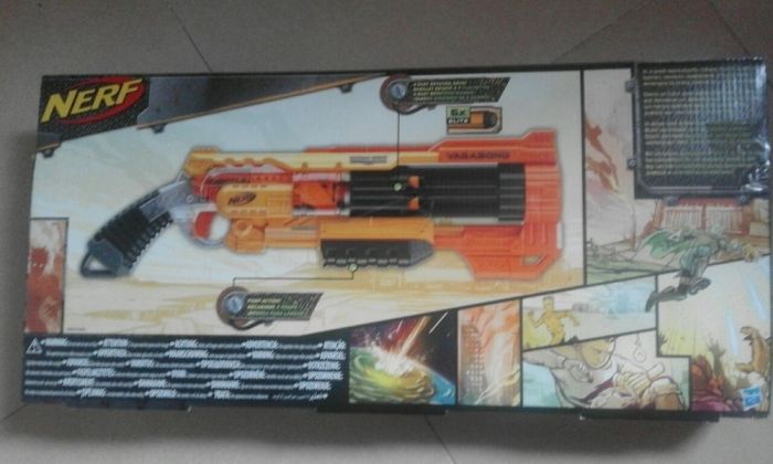 Pusca 6 gloante, Nerf Vagabond Doomlands B3191, noua