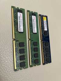 Vand 3 placute de 1GB RAM