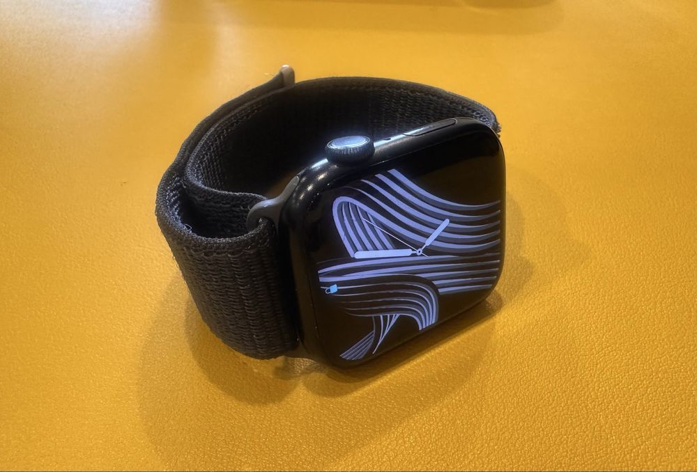 Apple Watch Series 9 45mm GPS синие полный комплект оригинал