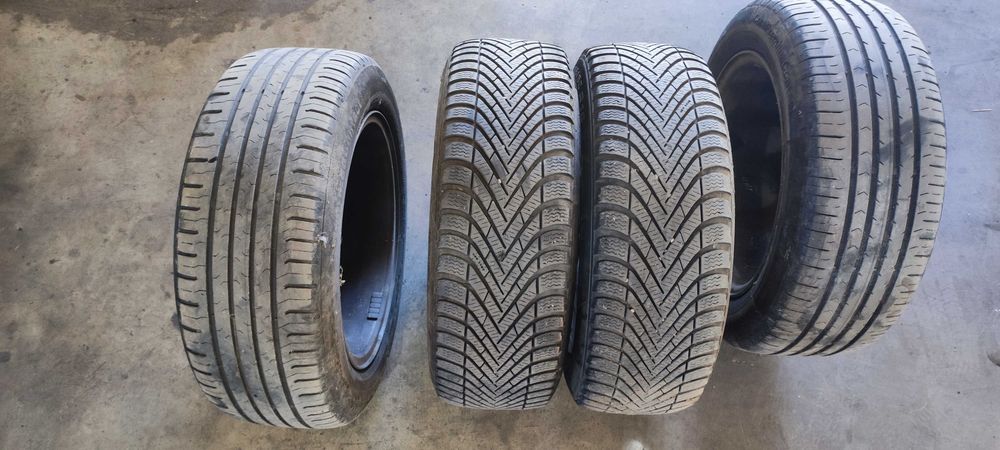 Jante aliaj 16 volkswagen vw passat b6 sedan cu anvelope 205/55/16