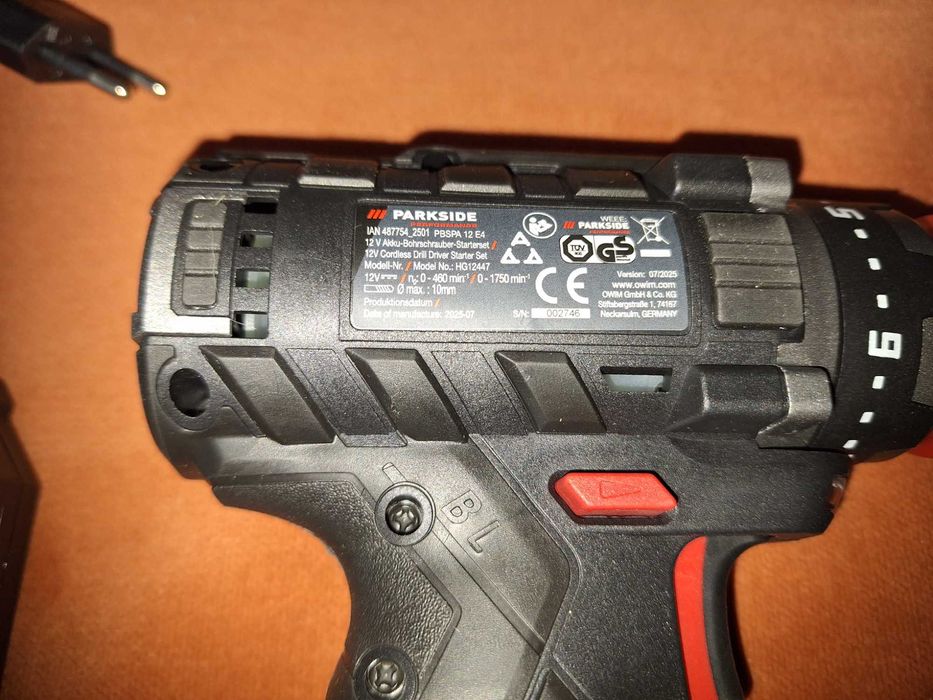 Bormasina de gaurit si insurubat Parkside Perf. Brushless, acum+ incar