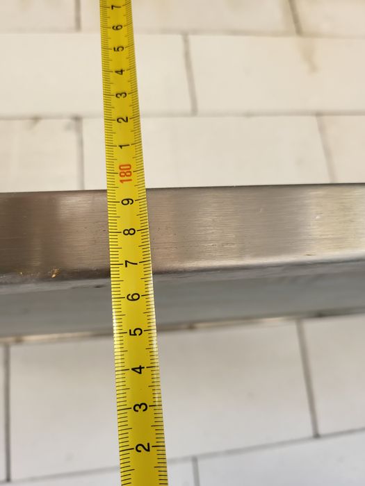 Vand raft din inox pentru bucatarie / camera frigorifica