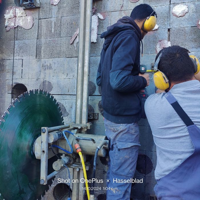 Tăieri beton, carotare beton, taiere zid, decupaj pardoseala