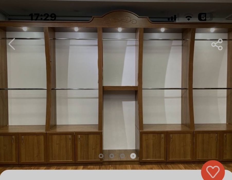 Kiyim dokoni uchun Mebel  b/u