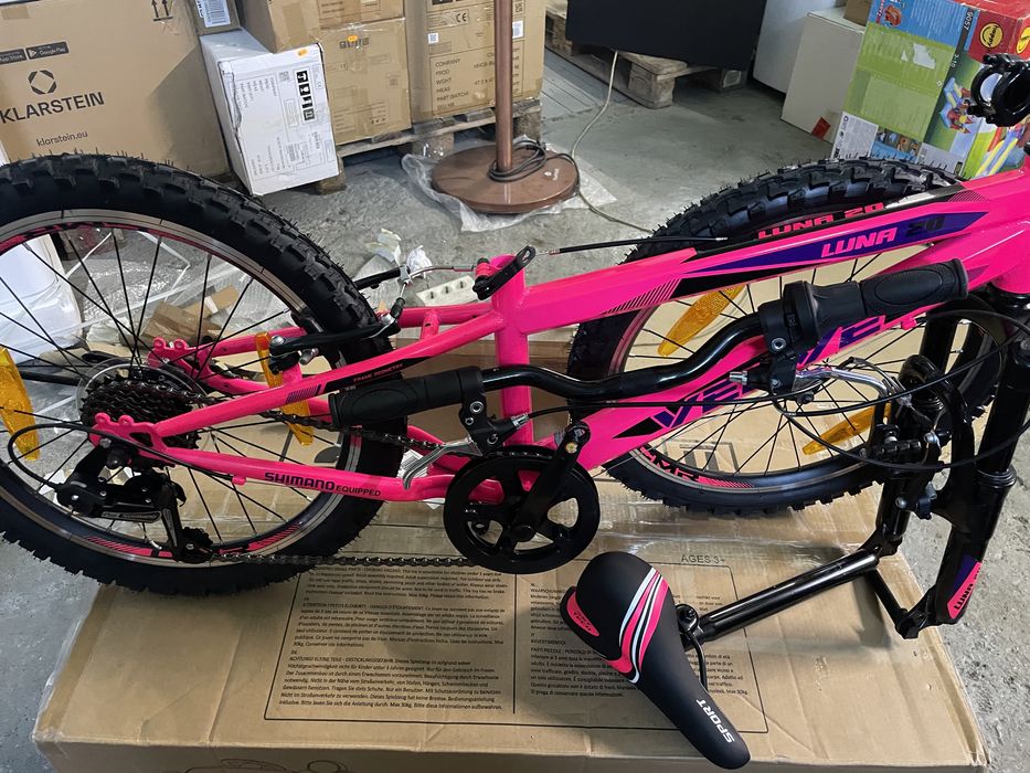 Bicicleta MTB Pink Neon Luna 20 inch