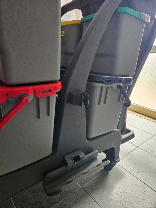 Cărucior profesional curățenie uz spitalicesc – MOP TALPA 7315