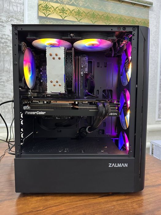 Игровой компьютер: i5-13400F/RX 7800 XT/SSD 1TB/DDR4 16GB
