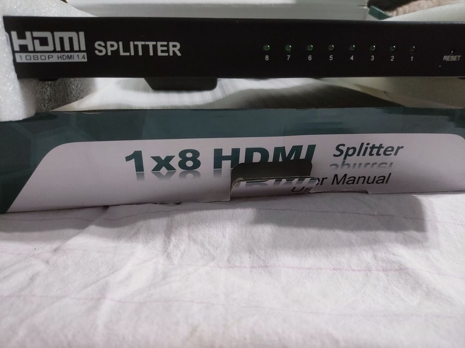 HDMI сплиттер 1×8 портовый