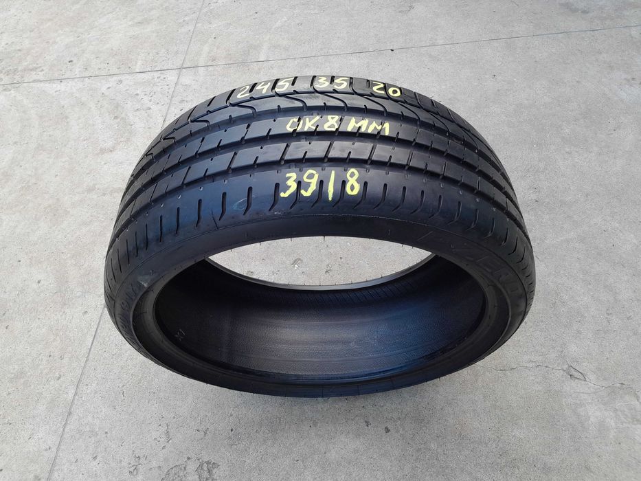 O anvelopa de vara 245 35 20 pirelli p zero profil de 8 mm