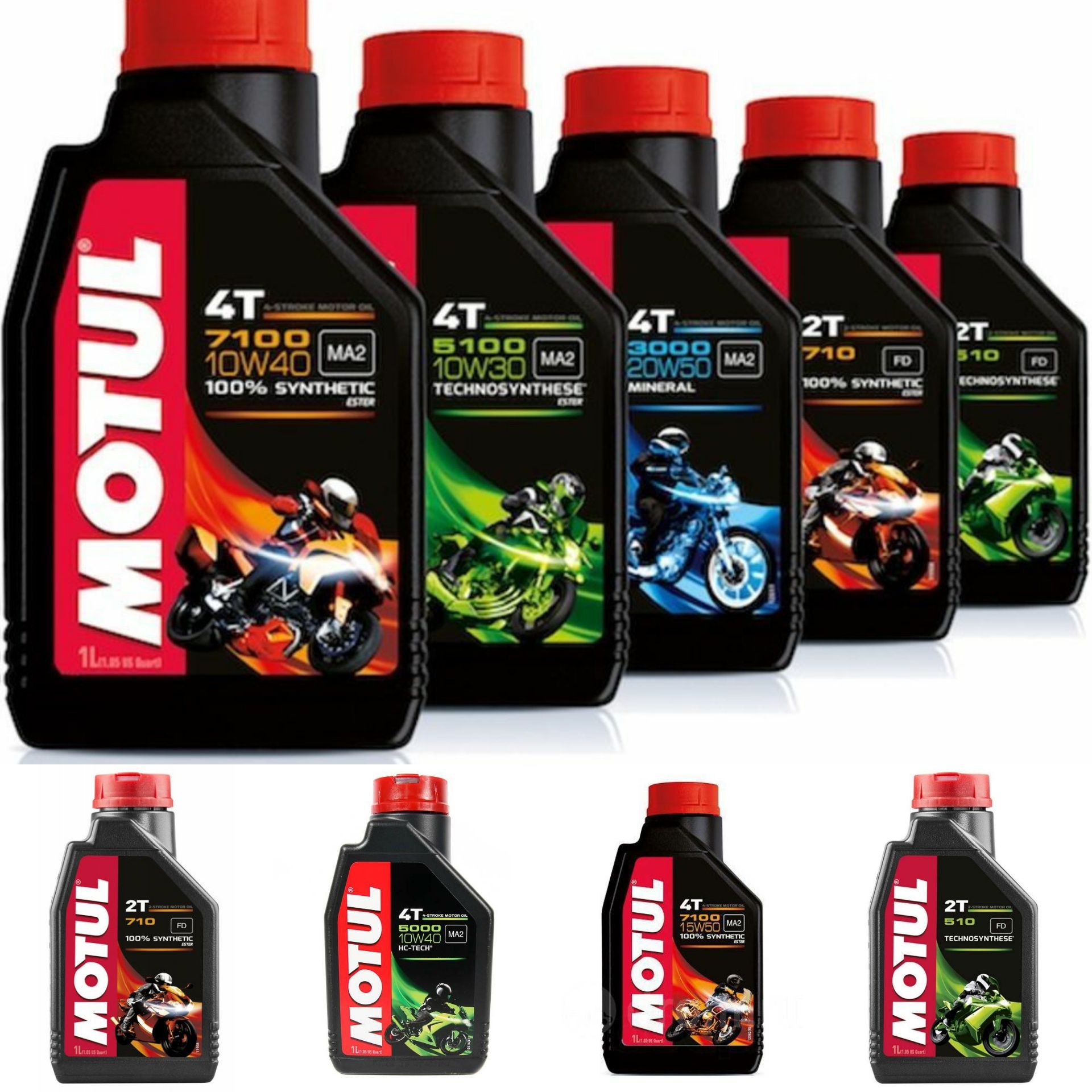 Качественное, Фирменное Масло от Компании MOTUL 2-Тактное и 4-Тактное!