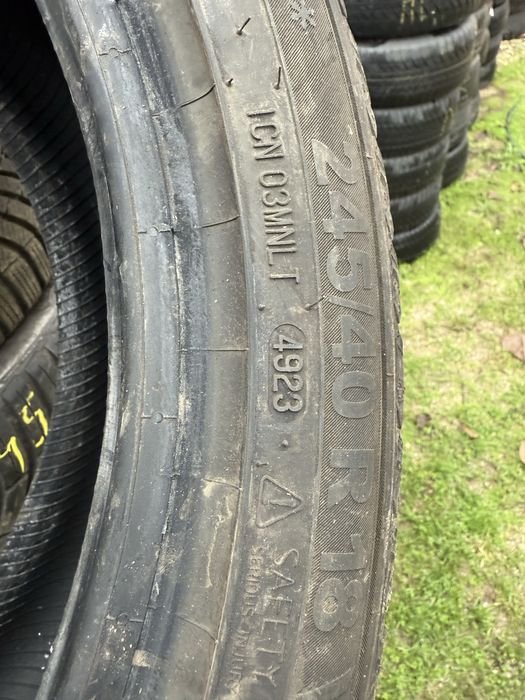 245/40/18”Set 2 buc SEMPERIT.dot 2023 anv M+S.Iarnă.Impecabile.