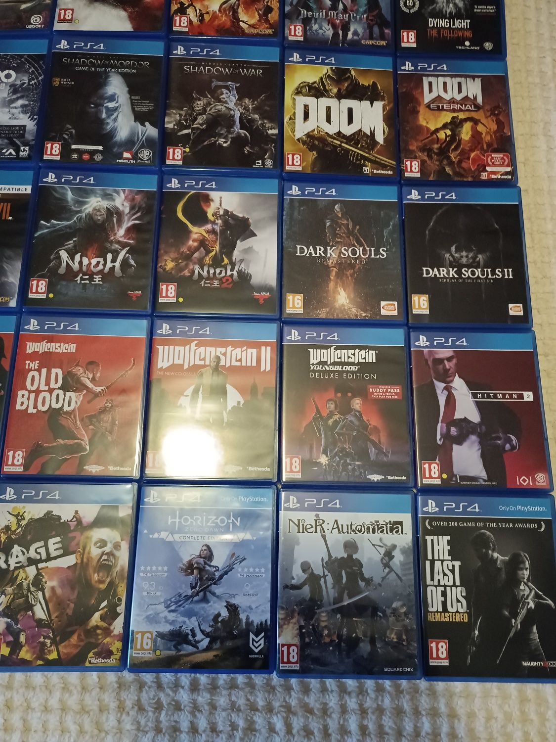 PlayStation 4 игри PS4 по 20 лв (60 игри - Перфектно Състояние)