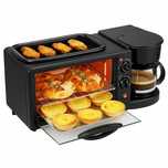 Aparat Multifunctional 3 in 1 Cuptor 9L Grill si Cafetiera 600ml