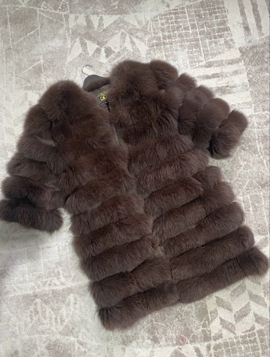 Шуба трансформер песец