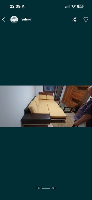 Coltar frumos ca nou modular