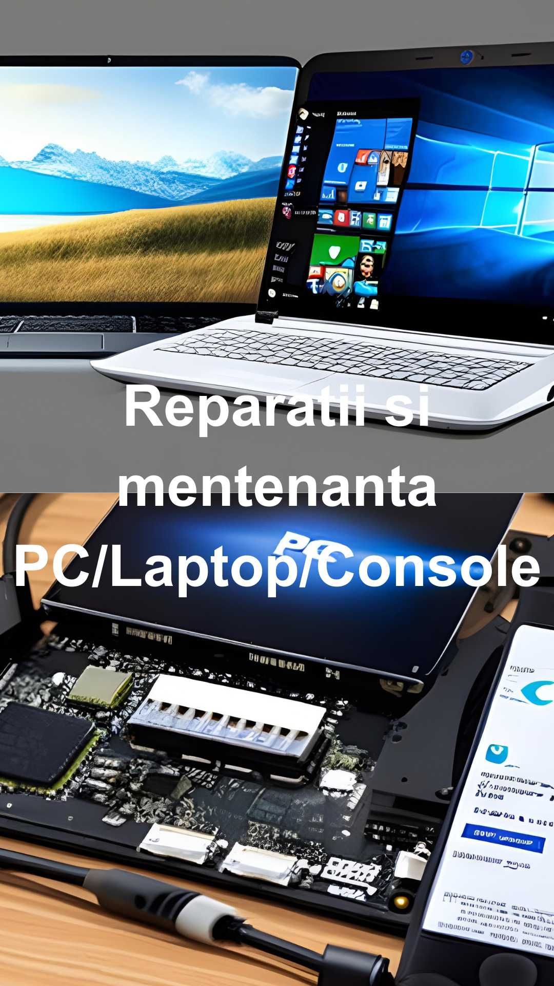 Instalare Windows, reparatii PC/Laptop/PS/XBOX  si PC Gaming Build