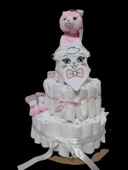 Торта от памперси