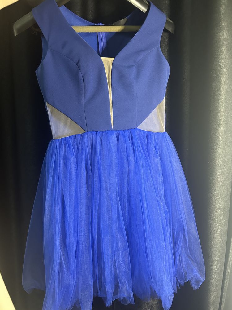 Rochie scurtă albastră