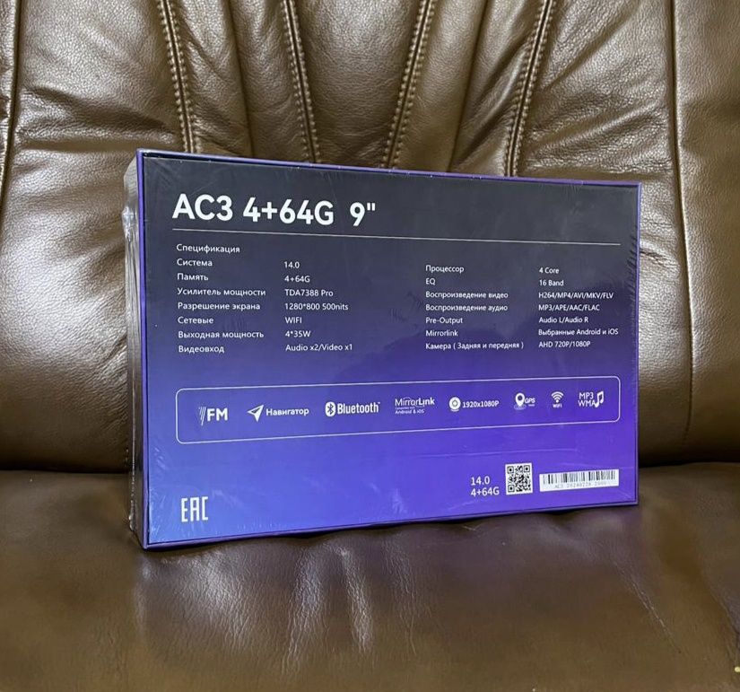 Андроид магнитола Pioneer AC3 4/64GB