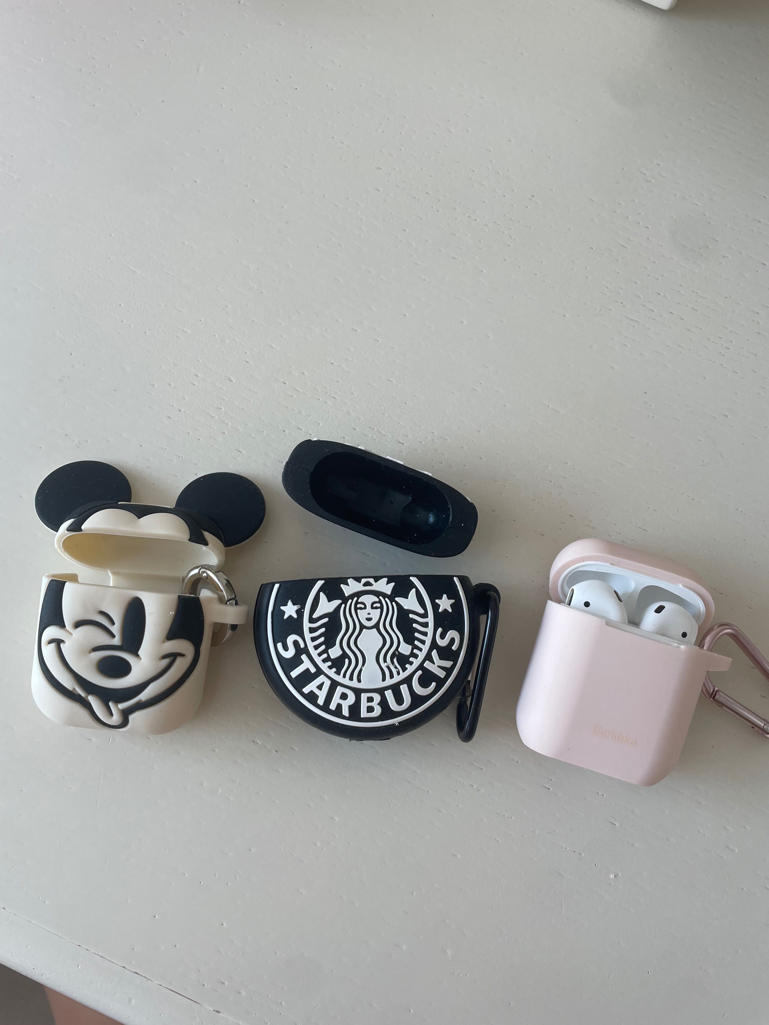 AirPods 2 генерация с 3 калъфа