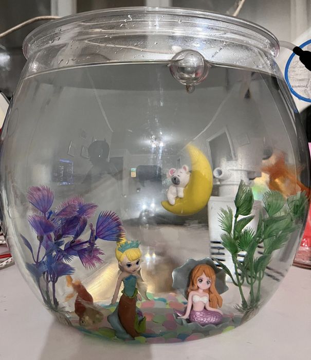 Продам аквариум с рыбками