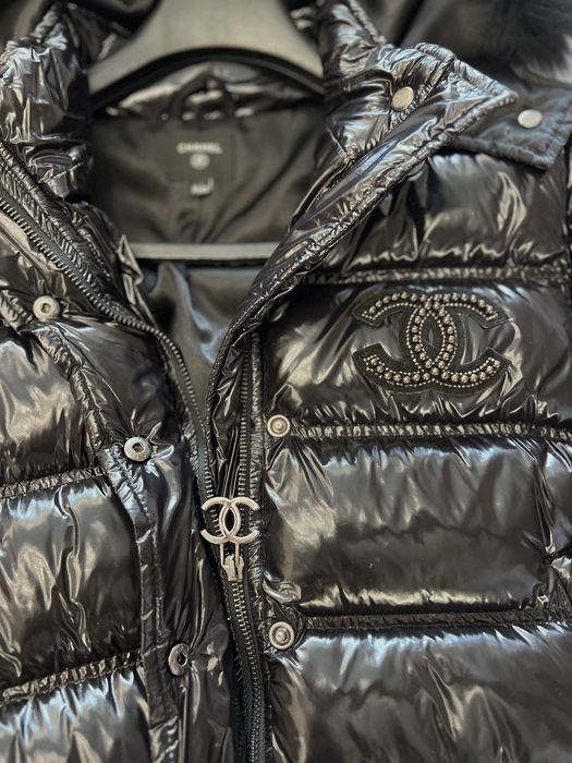 Зимно яке Chanel с естествен косъм!