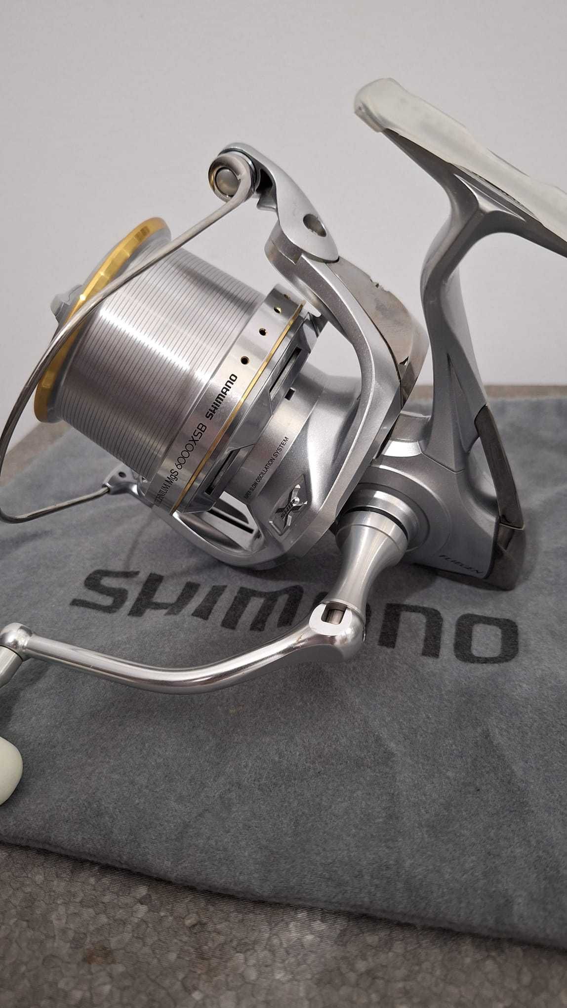 Vand 2 mulinete Shimano super aero Fliegen - Shimano MGS XSB MGS XSA